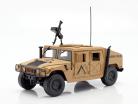 Humvee R-2 Military vehicle desert tan 1:18 Autoworld