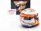 Carlos Sainz jr. McLaren MCL34 #55 formula 1 2019 helmet chrome 1:2 Schuberth