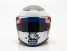 Carlos Sainz jr. McLaren MCL34 #55 formula 1 2019 helmet chrome 1:2 Schuberth