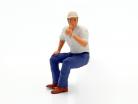 Figure Truck driver Franz sitting 1:18 Road Kings