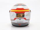 Carlos Sainz jr. McLaren MCL34 #55 formula 1 2019 helmet chrome 1:2 Schuberth