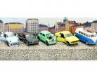 5-Car Set Vintage Pacote de presente 1:64 Majorette