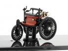 Benz Patentbil Byggeår 1886 sort / rødbrun 1:43 Ixo
