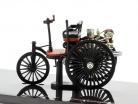 Benz Patent auto Bouwjaar 1886 zwart / roodbruin 1:43 Ixo