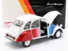 Citroen 2CV Cocorico Baujahr 1986 weiß / blau / rot 1:12 Z-Models