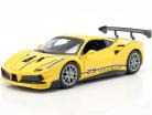Ferrari 488 Challenge #25 黄色的 1:24 Bburago