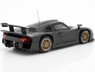 Porsche 911 GT1 Plain Krop Version Årgang 1997 sort 1:18 AUTOart