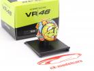 Valentino Rossi MotoGP Qatar 2011 AGV helmet 1:10 Minichamps
