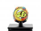 Valentino Rossi MotoGP Qatar 2011 AGV helmet 1:10 Minichamps