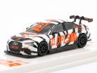 Audi RS3 LMS #74 DPLS Special Edition branco / preto / laranja 1:64 Tarmac Works