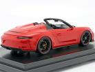 Porsche 911 (991 II) Speedster Año de construcción 2019 guardias rojo con Escaparate 1:12 Spark