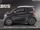 Smart Brabus Ultimate 125 Ano de construção 2017 preto 1:43 Minichamps