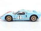Ford GT40 MK II #1 2e 24h LeMans 1966 Miles, Hulme 1:12 GMP