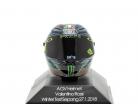 Valentino Rossi Winter Test Sepang MotoGP 2018 AGV Casco 1:8 Minichamps