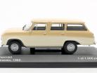Chevrolet Veraneio Année de construction 1965 crème / beige 1:43 WhiteBox