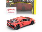 Lamborghini Aventador LP 750-4 SV rood 1:24 Bburago