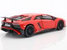Lamborghini Aventador LP 750-4 SV rood 1:24 Bburago