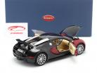 Bugatti EB 16.4 Veyron year 2006 black / dark red 1:18 AUTOart
