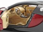 Bugatti EB 16.4 Veyron year 2006 black / dark red 1:18 AUTOart