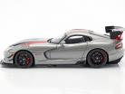Dodge Viper ACR year 2017 billet silver metallic / black / red 1:18 AUTOart