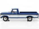 Ford F-100 Pick-Up Baujahr 1976 mit Abdeckung blau / weiß 1:18 Greenlight