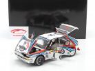 Lancia Delta HF Integrale #4 vinder Rallye Monte Carlo 1992 Auriol, Occelli 1:18 Kyosho