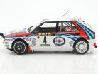 Lancia Delta HF Integrale #4 Winner Rallye Monte Carlo 1992 Auriol, Occelli 1:18 Kyosho