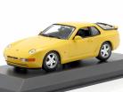 Porsche 968 CS Année de construction 1993 Jaune 1:43 Minichamps