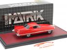 Ferrari 410 Superamerica Coupe Ghia Année de construction 1955 rouge 1:43 Matrix