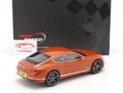 Bentley Continental GT Coupe year 2018 orange flame 1:18 TrueScale