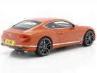 Bentley Continental GT Coupe year 2018 orange flame 1:18 TrueScale