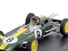 Jim Clark Lotus 25 #8 World Champion Italy GP F1 1963 with figure 1:43 Brumm