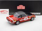 Fiat 124 Abarth #9 Trombotto Winnaar Rallye dell' Isola d'Elba 1971 1:18 SunStar