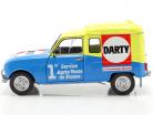 Renault 4 F4 Darty year 1988 blue / yellow 1:18 Solido