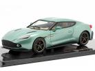 Aston Martin V12 Vanquish Zagato Byggeår 2016 grøn metallisk 1:43 Ixo
