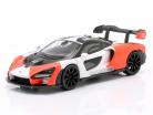 McLaren Senna LHD #12 2018 red / white / black 1:64 TrueScale