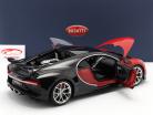 Bugatti Chiron Byggeår 2017 rød / sort 1:12 AUTOart