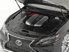Lexus LS500h year 2018 black 1:18 AUTOart