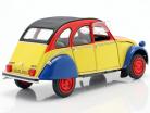 Citroen 2CV6 Ricard Année de construction 1985 Jaune / rouge / bleu 1:18 Solido