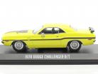 Dodge Challenger R/T 1970 séries télévisées NCIS (puisque 2004) Jaune 1:43 Greenlight