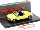 Porsche 914/6 Année de construction 1973 Jaune 1:43 Spark