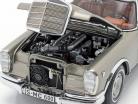 Mercedes-Benz Pullman (W 100) Limousine と サンルーフ ミンク グレー 1:18 CMC
