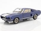 Ford Shelby Mustang GT 500 Byggeår 1967 blå metallisk / hvid 1:18 Solido
