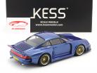 Porsche 911 (993) GT1 Almeras blu metallico 1:18 KESS