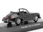 Porsche 356 A Cabriolet år 1956 sort 1:43 Minichamps