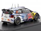Volkswagen VW Polo R WRC #9 WRC 2015 Mikkelsen, Floene 1:43 Spark