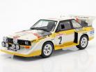 Audi Quattro S1 #2 Cuarto Rallye Monte Carlo 1986 Röhrl, Geistdörfer 1:18 AUTOart