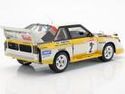 Audi Quattro S1 #2 Cuarto Rallye Monte Carlo 1986 Röhrl, Geistdörfer 1:18 AUTOart