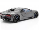 Bugatti Chiron Année de construction 2017 jet gris 1:12 AUTOart
