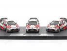3 carros Set Toyota Gazoo Racing WRC 2018 Series Do fabricante campeão 1:43 Spark